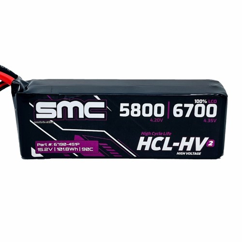 HCL-HV2 Flight 15.2V/4S-6700mAh-90C